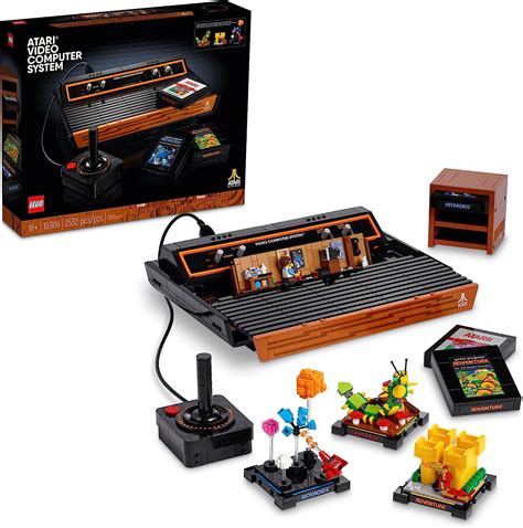80s console games|LEGO Icons Atari 2600 Building Set 10306 .